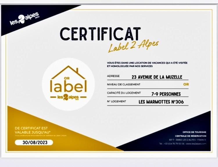 Label Or Appartement Spacieux Proximite Pistes レ・デュー・アルプ エクステリア 写真